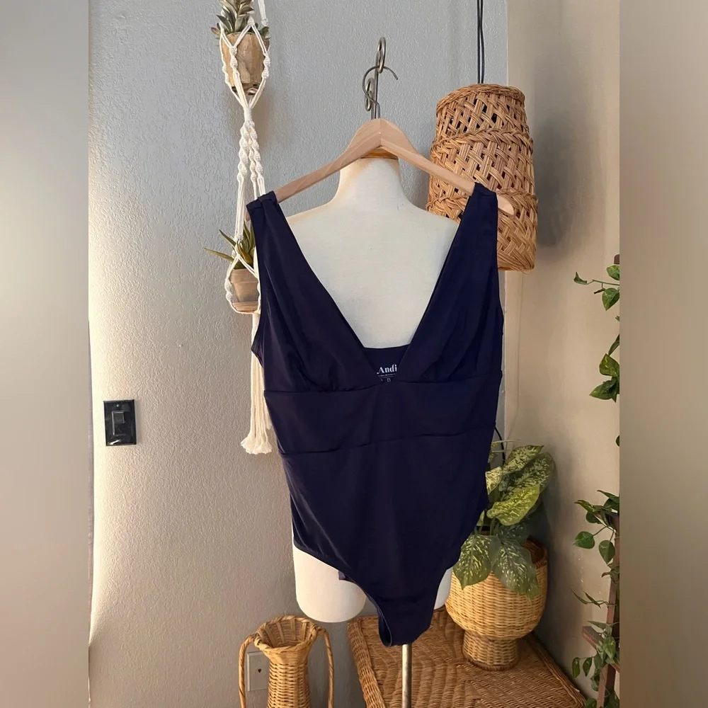 ▪️Andie Navy The Mykonos One Piece Swimsuit XXL